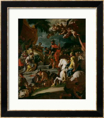 Barak And Deborah by Francesco Solimena Pricing Limited Edition Print image