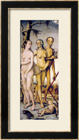 The Three Ages Of Man And Death by Hans Baldung Grien Pricing Limited Edition Print image