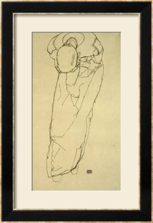 The Monk, 1914 by Egon Schiele Pricing Limited Edition Print image
