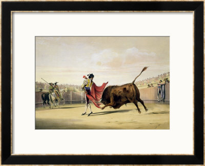 La Suerte De La Capa, 1865 by William Henry Lake Price Pricing Limited Edition Print image