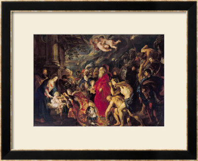 Adoration Of The Magi, 1610 by Peter Paul Rubens Pricing Limited Edition Print image