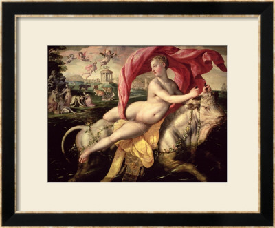 The Rape Of Europa by Maarten De Vos Pricing Limited Edition Print image