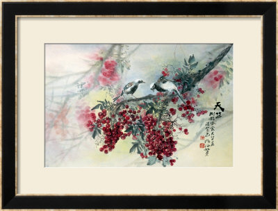 A Couple Of Gray Tree Pies by Haizann Chen Pricing Limited Edition Print image