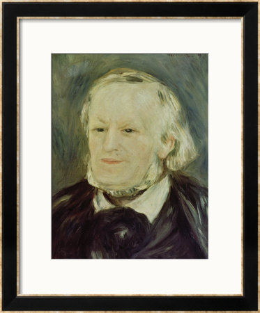 Portrait Of Richard Wagner (1813-83), 1893 by Pierre-Auguste Renoir Pricing Limited Edition Print image