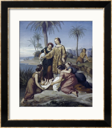 The Finding Of Moses by Eduard Ihlée Pricing Limited Edition Print image