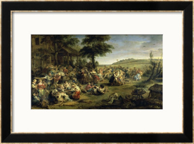 A Village Wedding by Peter Paul Rubens Pricing Limited Edition Print image