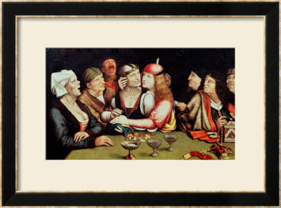 The Marriage Contract by Quentin Metsys Pricing Limited Edition Print image