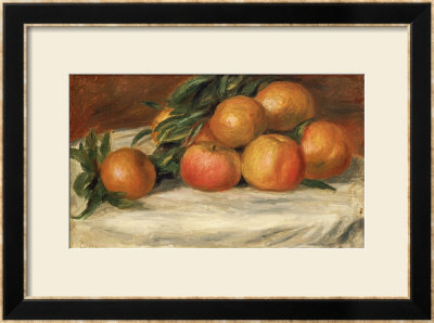 Still Life With Apples And Oranges by Pierre-Auguste Renoir Pricing Limited Edition Print image