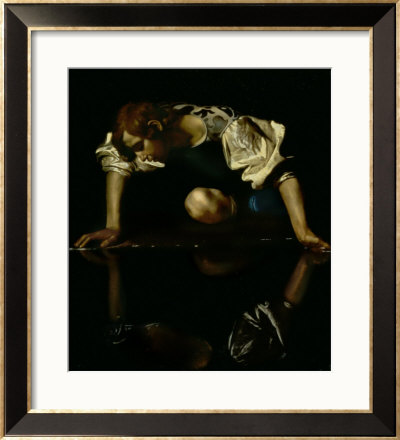 Narcissus, Circa 1597-99 by Caravaggio Pricing Limited Edition Print image