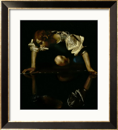 Narcissus, Circa 1597-99 by Caravaggio Pricing Limited Edition Print image