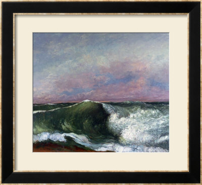 The Wave, 1870 by Gustave Courbet Pricing Limited Edition Print image