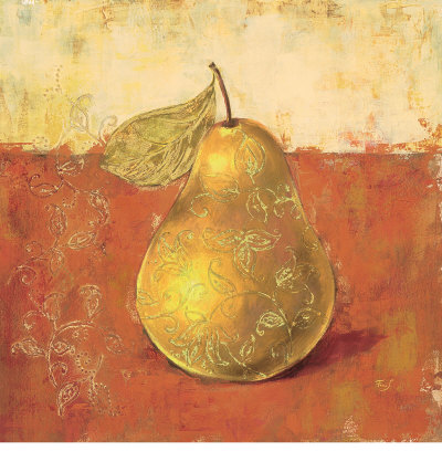 Paisley Pears Ii by Stefania Ferri Pricing Limited Edition Print image
