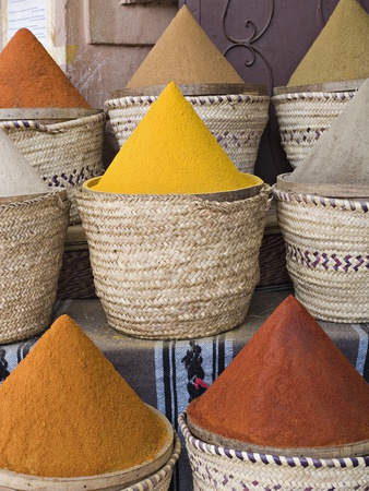 Baskets Of Spices For Sale by Hugh Sitton Pricing Limited Edition Print image