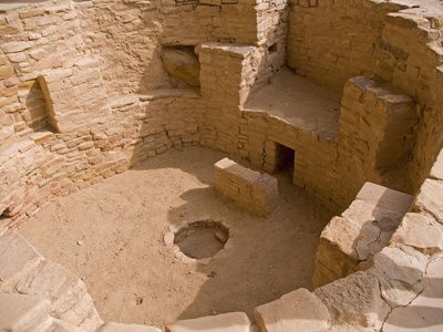 Ruins In Mesa Verde National Park, Cliff Palace, Cortez, Colorado by Emily Riddell Pricing Limited Edition Print image