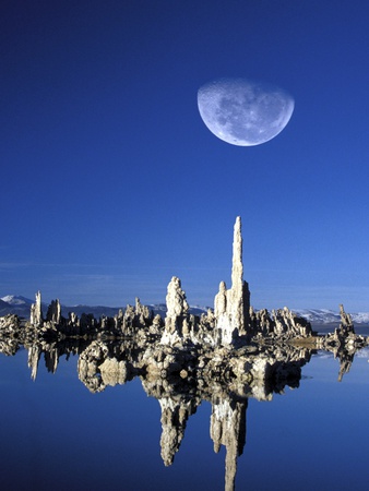 Tufa Rocks In Mono Lake, California by Mark Newman Pricing Limited Edition Print image