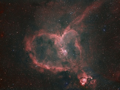 Ic1805, The Heart Nebula by Matthew Russell Pricing Limited Edition Print image