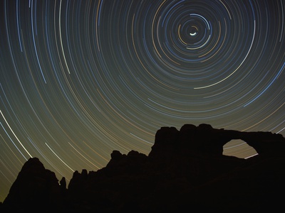 Star Trails Over Skyline Arch by Paul Souders Pricing Limited Edition Print image