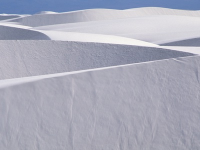 White Sand Dunes Under Blue Sky by Pat O'hara Pricing Limited Edition Print image