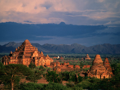 Dhammayangyi Pahto (Temple), Bagan, Mandalay, Myanmar (Burma) by Bernard Napthine Pricing Limited Edition Print image