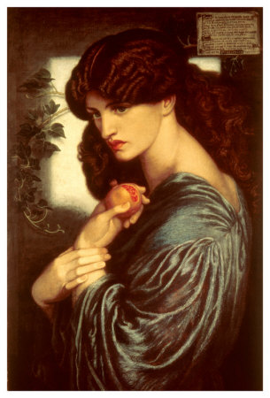 Proserpine, C.1874 by Dante Gabriel Rossetti Pricing Limited Edition Print image