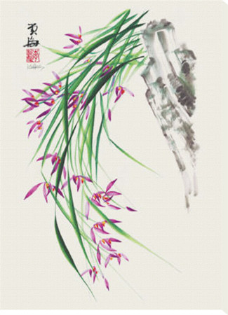 Wild Orchids I by Kee Hee Lee Pricing Limited Edition Print image