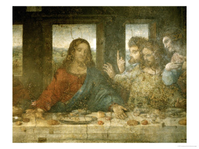 Jesus And Apostles, From Leonardo's Last Supper, 1498 Limited Edition ...