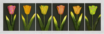 Tulip Graphics by Yvonne Kallen Pricing Limited Edition Print image