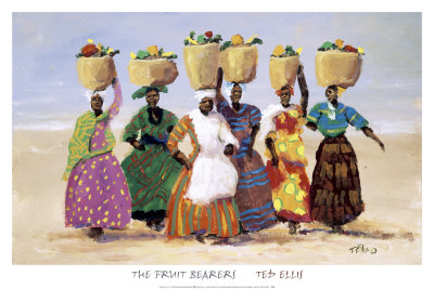 The Fruit Bearers by Ted Ellis Pricing Limited Edition Print image
