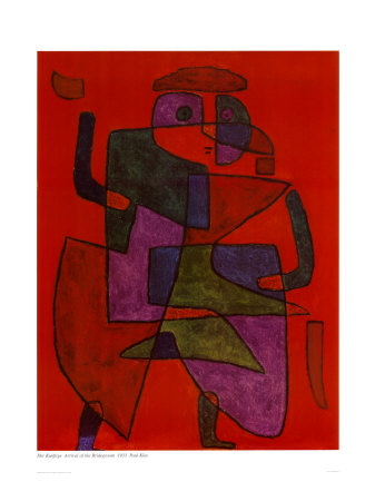 Arrival Of The Bridegroom by Paul Klee Pricing Limited Edition Print image