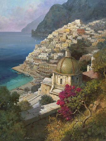 View In Positano by Giovanni Diguida Pricing Limited Edition Print image