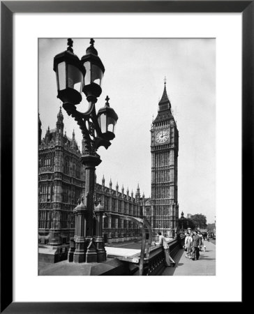 Exterior View Of The House Of Parliament And Big Ben by Tony Linck Pricing Limited Edition Print image