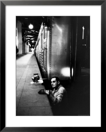 Track Man On New York New Haven Line In Grand Central Station by Alfred Eisenstaedt Pricing Limited Edition Print image