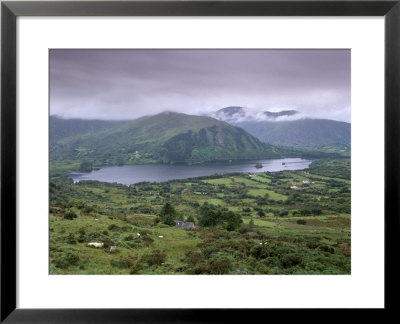 Glanmore Lake From Healy Pass, Beara Peninsula, County Kerry, Munster, Republic Of Ireland, Europe by Patrick Dieudonne Pricing Limited Edition Print image
