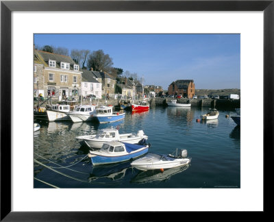The Harbour, Padstow, Cornwall, England, United Kingdom by Charles Bowman Pricing Limited Edition Print image