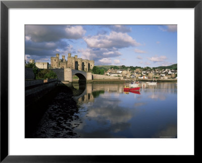 Conwy Castle, Unesco World Heritage Site, Gwynedd, Wales, United Kingdom by Roy Rainford Pricing Limited Edition Print image