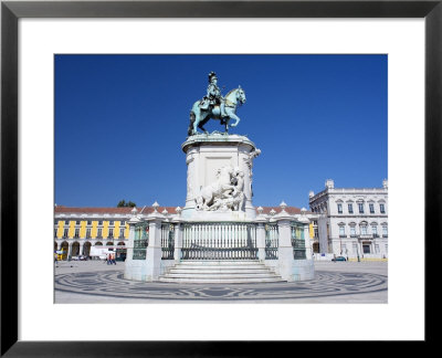 Statue Of Dom Jose I, Praca Do Comercio, Lisbon, Portugal by Marco Simoni Pricing Limited Edition Print image