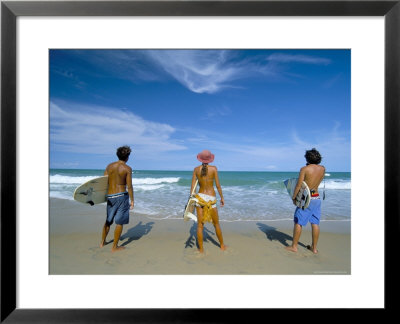 Surfers, Praia Do Amor, Pipa, Natal, Rio Grande Do Norte State, Brazil, South America by Sergio Pitamitz Pricing Limited Edition Print image