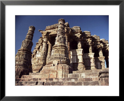 The Sun Temple Of Modhera, Modhera, India by John Henry Claude Wilson Pricing Limited Edition Print image