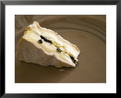 Camembert Cheese Stuffed With Truffles At La Truffe De Ventoux Truffle Farm, Vaucluse, Rhone by Per Karlsson Pricing Limited Edition Print image