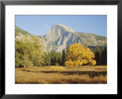 Half Dome In The Autumn, Yosemite National Park, California, Usa by Gavin Hellier Pricing Limited Edition Print image