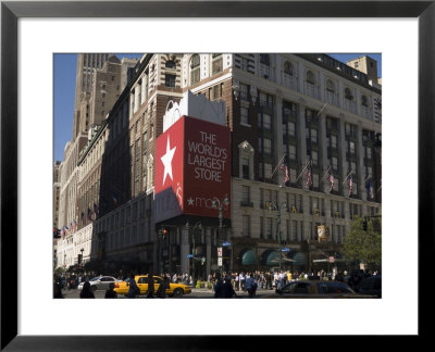 Macy's Department Store, Manhattan, New York City, New York, Usa by Amanda Hall Pricing Limited Edition Print image