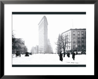 Flatiron Building After Snowstorm by William Henry Jackson Pricing Limited Edition Print image