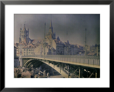 Lausanne, Switzerland by Henrie Chouanard Pricing Limited Edition Print image