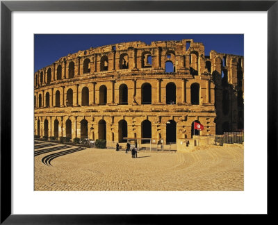 South Side Of Roman Colosseum, El-Jem, Mahdia, Tunisia by Bethune Carmichael Pricing Limited Edition Print image