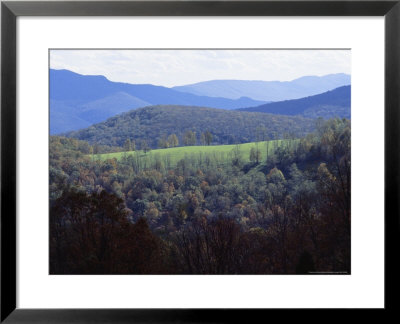 Allegheny Front, North Fork Mountain And Potomac River Valley by Raymond Gehman Pricing Limited Edition Print image