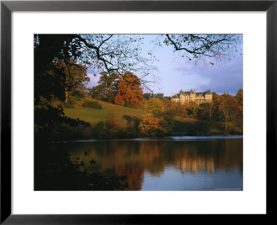 Biltmore Estate Is Reflected In A Six-Acre Lagoon by Melissa Farlow Pricing Limited Edition Print image