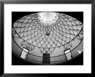 Deer Antlers Hanging In Domed Ceiling Of Gordon Castle by William Sumits Pricing Limited Edition Print image