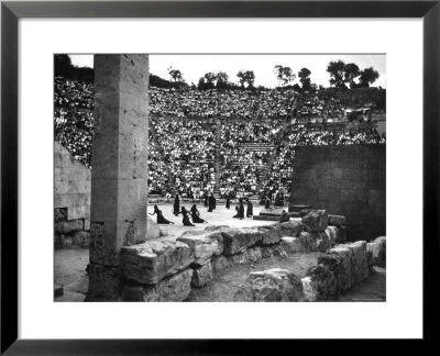 Performance Of The Bacchae By Euripides by Gjon Mili Pricing Limited Edition Print image