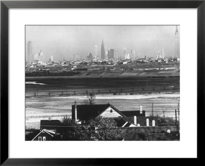 Manhattan Skyline From New Jersey by Andreas Feininger Pricing Limited Edition Print image