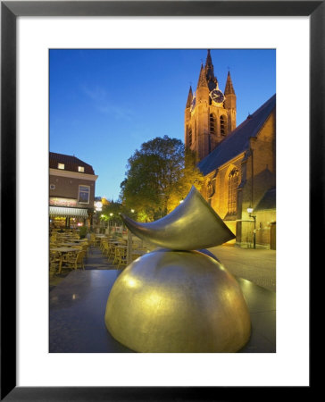 Oude Kerk, Delft, Holland, Europe by Edwardes Guy Pricing Limited Edition Print image